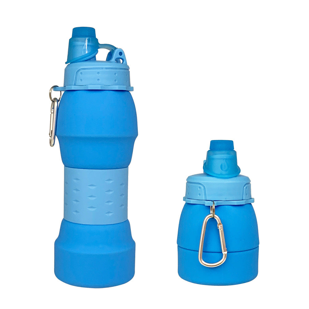 Collapsible Silicone Travel Water Bottle