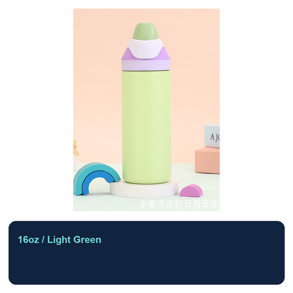 304 Stainless Steel Vacuum Straw Tumbler with Handle