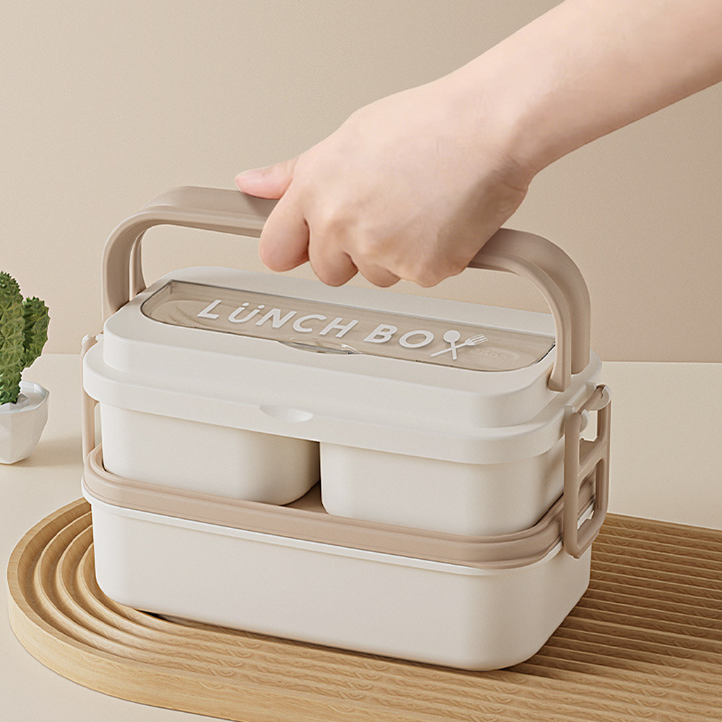 Microwave-Safe Compartment Meal Prep Lunch Box