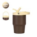 Custom 14oz Folding-Spout Stainless Steel Insulated Car Tumbler