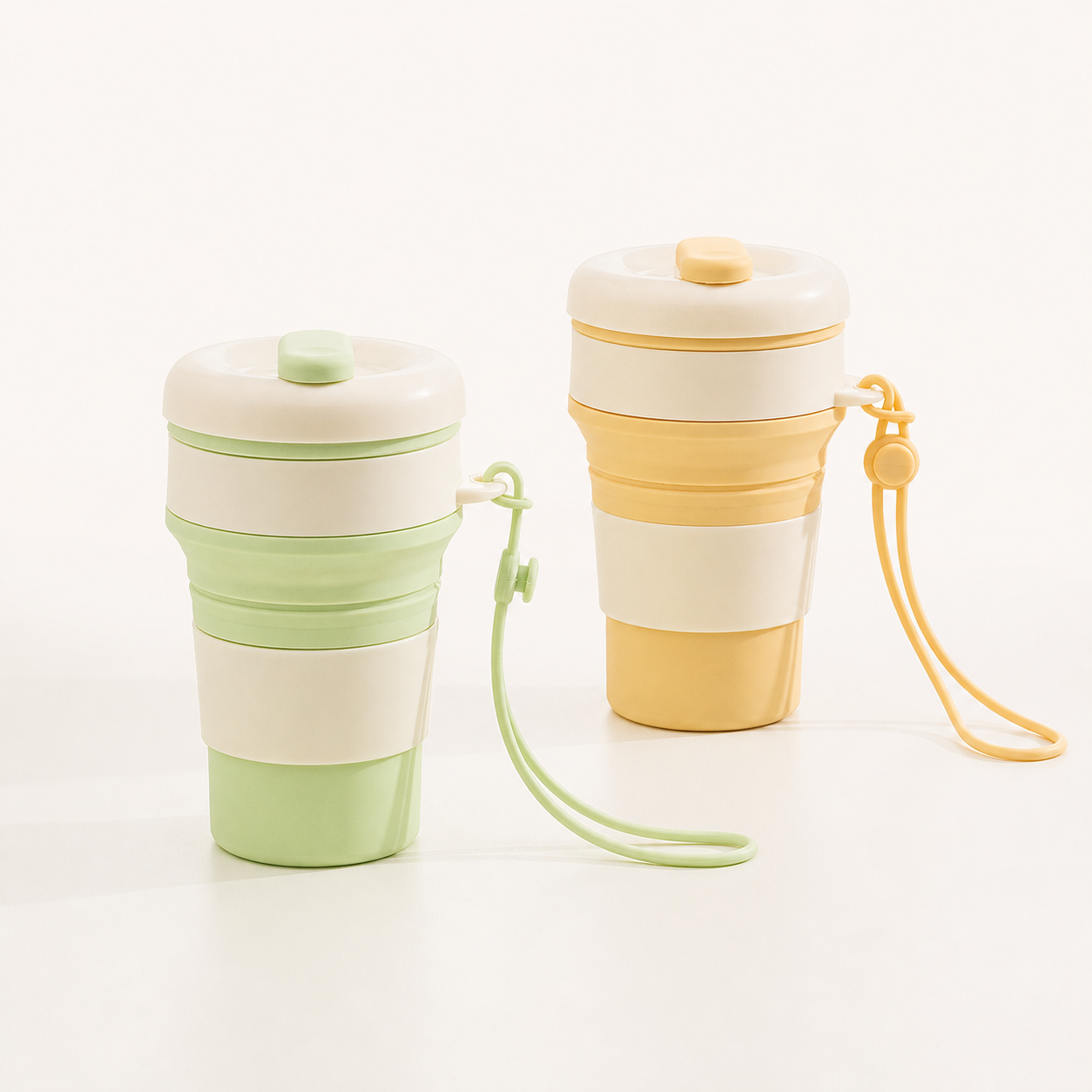 Collapsible Silicone Travel Cup gallery view 1