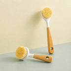 Natural Beechwood Sisal Pot Brush – Long or Short Handle