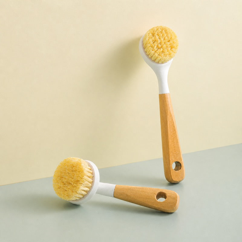 Natural Beechwood Sisal Pot Brush – Long or Short Handle