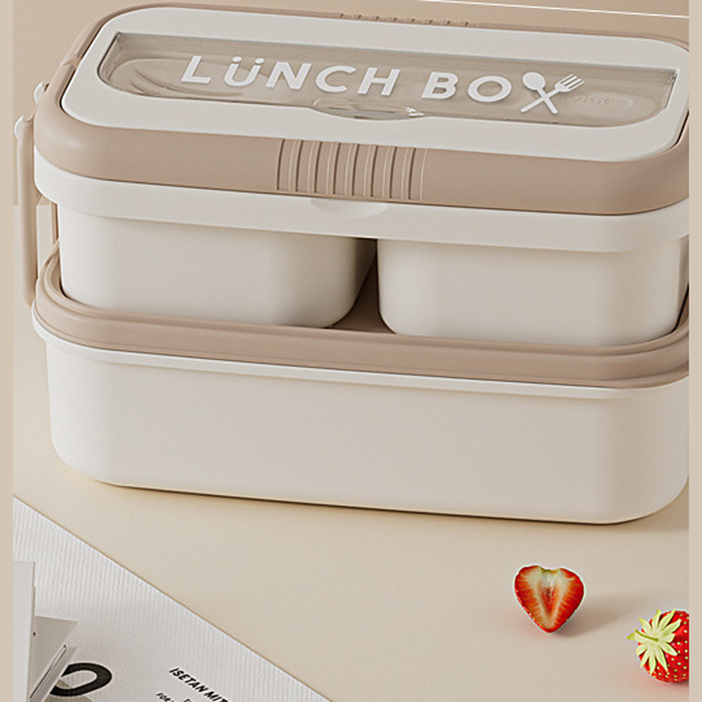Microwave-Safe Compartment Meal Prep Lunch Box