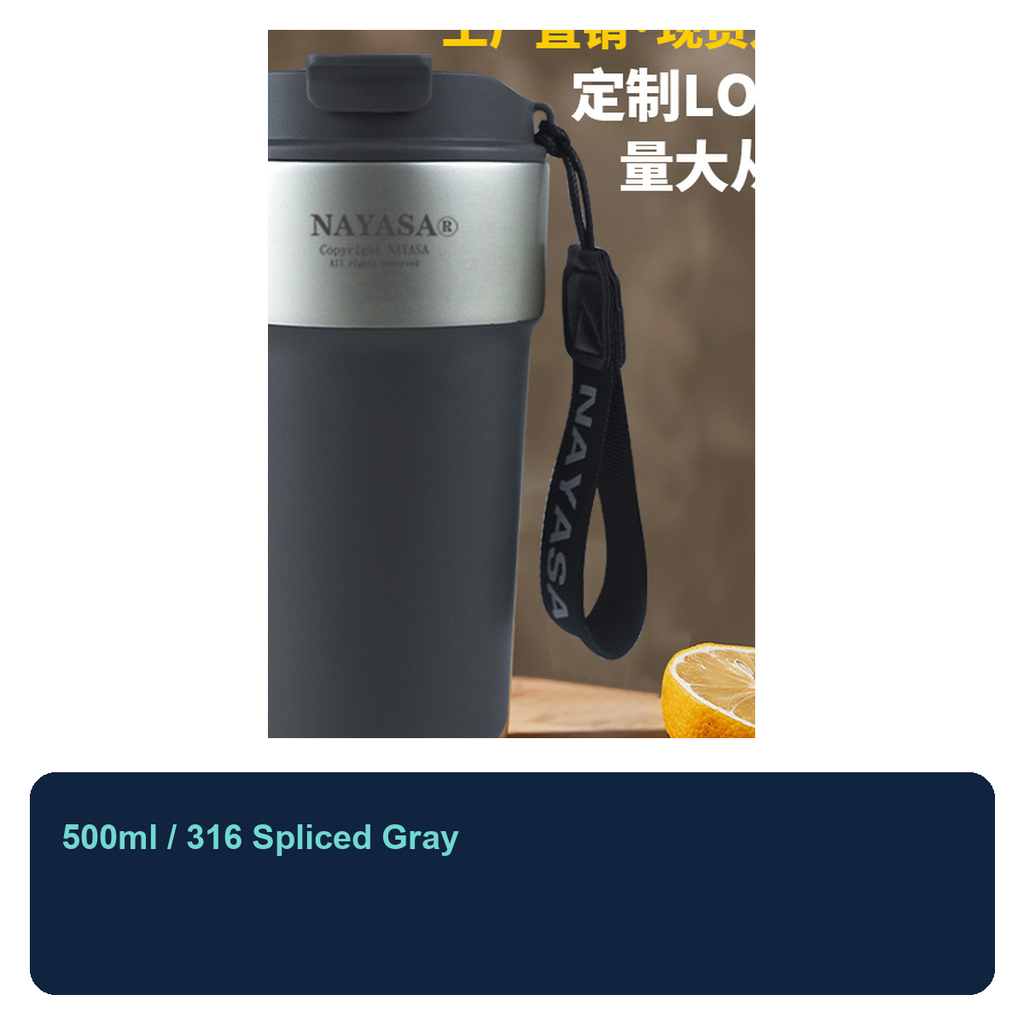 500ml 316L Stainless Steel Vacuum Coffee Tumbler
