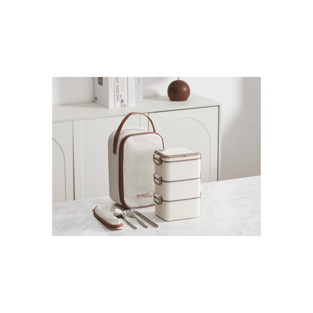 Large-Capacity Multi-Tier Stainless Steel Lunch Box