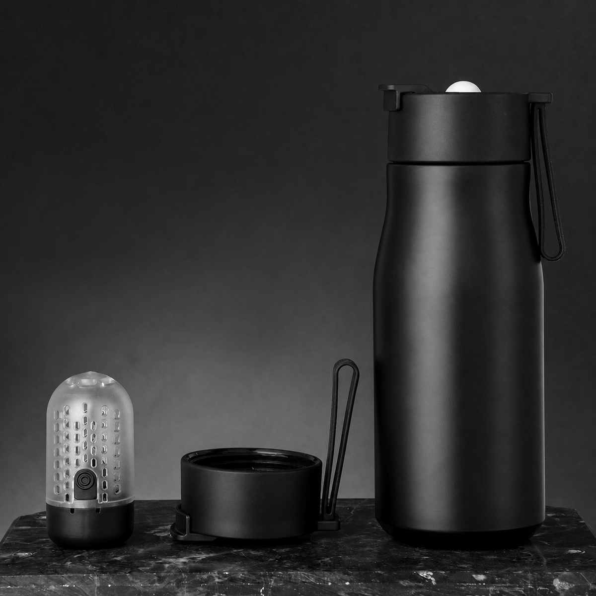 Custom 316 Stainless Steel Magnetic Tea Bottle, 540ml / 740ml