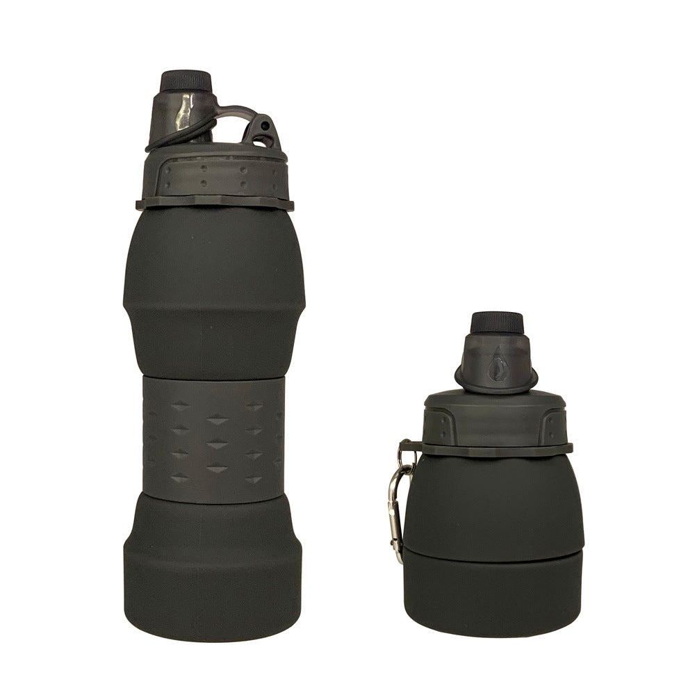 Collapsible Silicone Travel Water Bottle