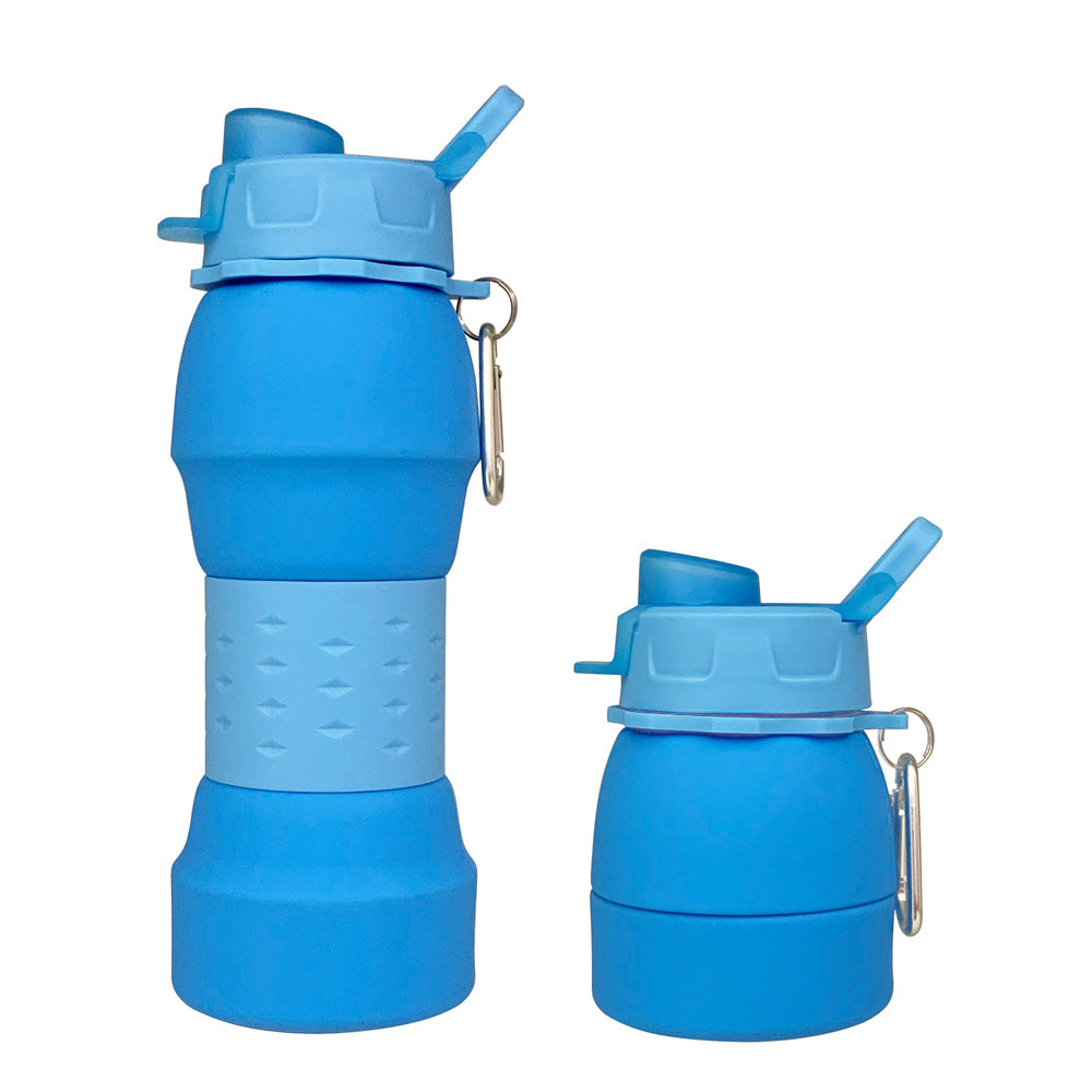 Collapsible Silicone Travel Water Bottle