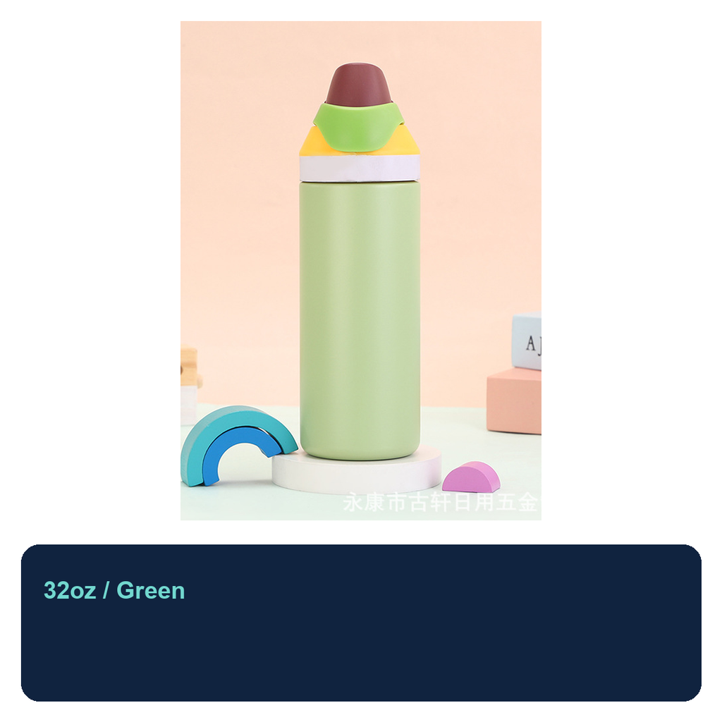 304 Stainless Steel Vacuum Straw Tumbler with Handle