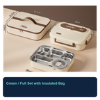 Extra-Large 304 Stainless Steel Leakproof Lunch Box