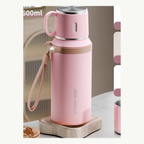600 ml 316 Stainless Steel Tea-Infuser Insulated Bottle with Cup Lid