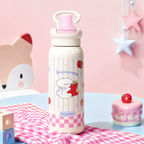 Cartoon Kids' 316 Stainless Steel Insulated Straw Bottle