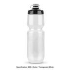 Squeeze Sports Water Bottle — 65G / Transparent White