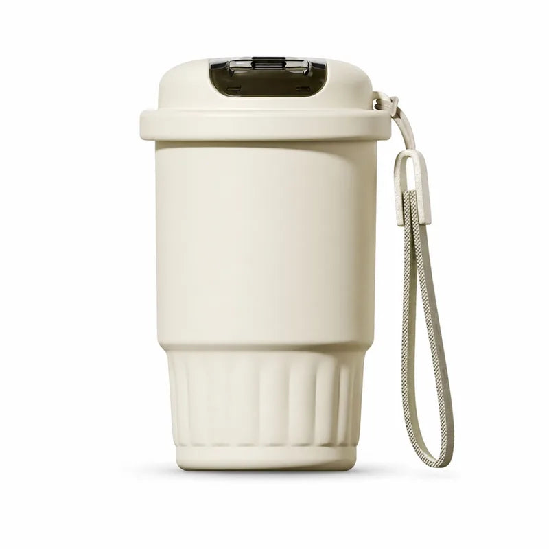 316 Stainless Steel Dual-Drink Insulated Coffee Tumbler