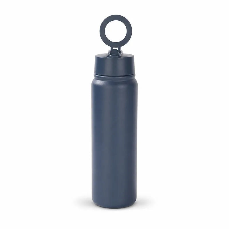 Custom 350ml–1000ml Magnetic Phone-Stand Stainless Steel Bottle